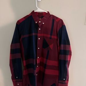 Burberry button down shirt